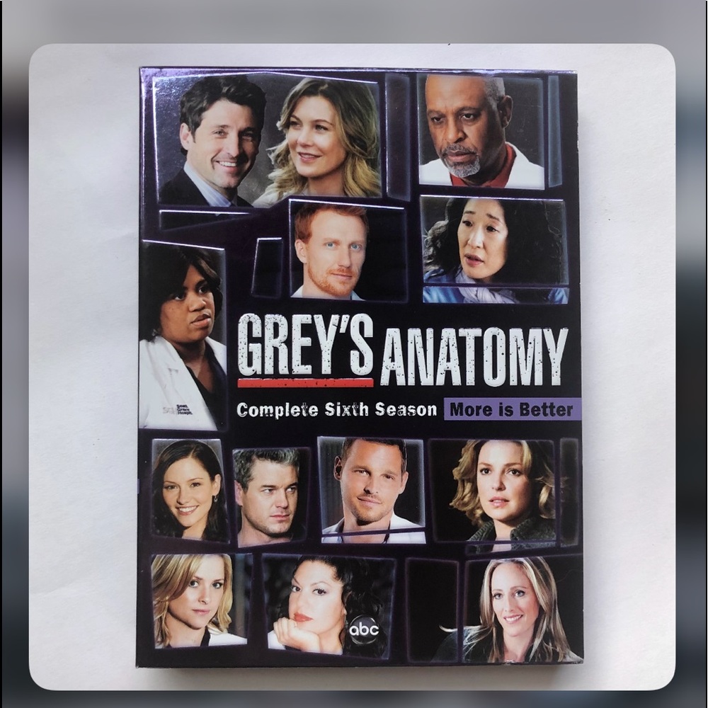 Grey’s Anatomy Season Six dvd BoxSet